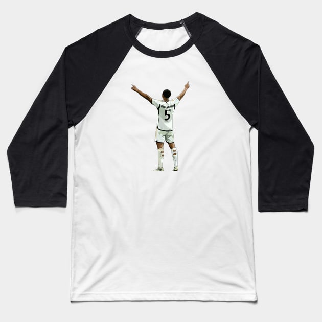 Jude Bellingham Baseball T-Shirt by Webbed Toe Design's